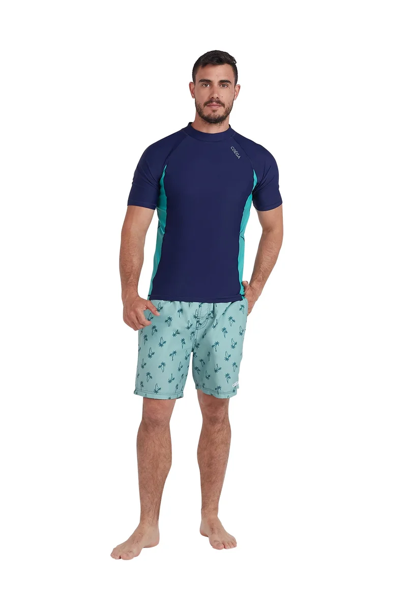 COEGA SUNWEAR  COEGA  Mens Mens Boardshorts - Navy Spring Palms for Men | Best Price UAE